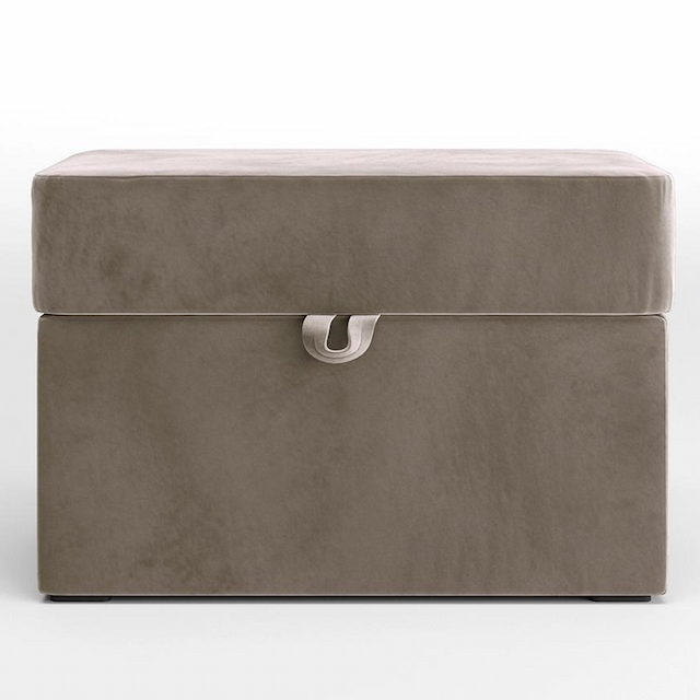 Пуф Мастерфабрик Дэйо без ножек Kenya beige ткань велюр