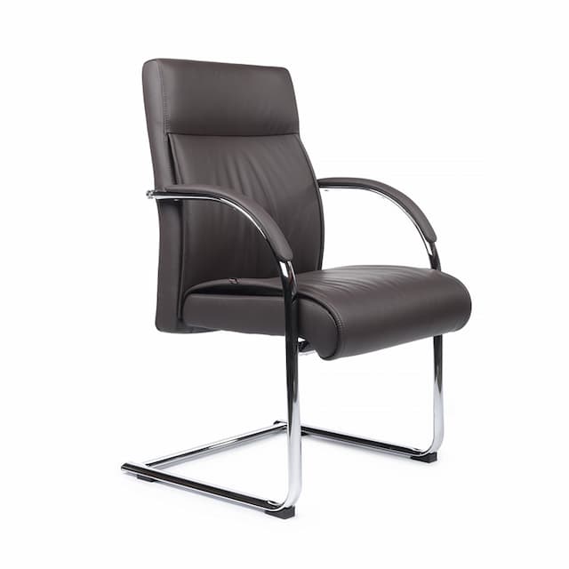 Кресло RV DESIGN Gaston-SF 9364 Темно-коричневый (1A 3072) натуральная кожа