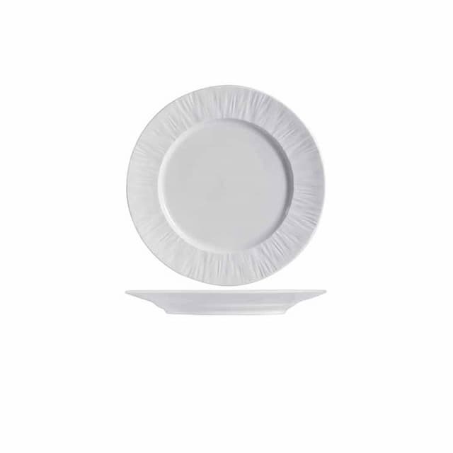 Тарелка мелкая d 22,3 см CosyTrendy Pure White 5303007