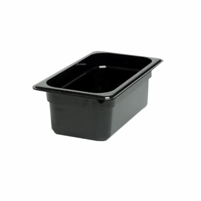 Гастроемкость HUIZHOU CAMBRO GN1/4х100, черный поликарбонат