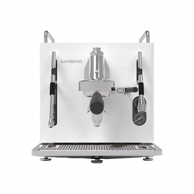 Кофемашина Sanremo Cube V Absolute 1 гр. полуавтомат, голубая